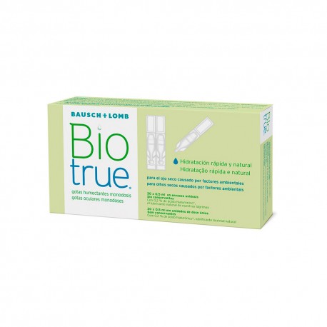BIOTRUE GOTAS HUMECTANTES 30x0.5 ml
