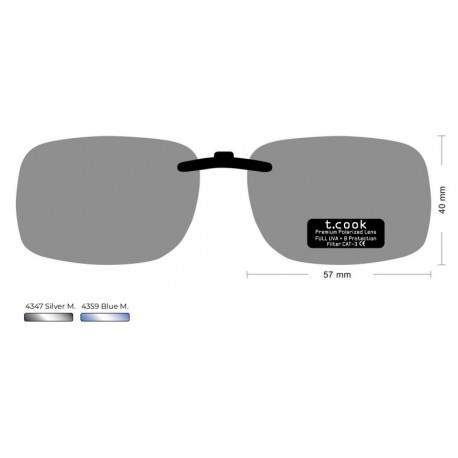 T.COOK SUPLEMENTO M02 ESPEJO PINZA FIJA 57x40