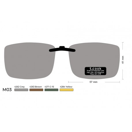 T.COOK SUPLEMENTO M03 PINZA FIJA 57x41