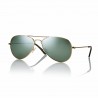 Gafa Sol Mystile Metal UX Oro Lentes G15 Espejadas